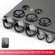 For Samsung Galaxy S24 S24Ultra S24Plus Ultra HD Aluminum Alloy Camera Lens Tempered Glass Film For 