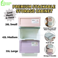 Stackable Storage Box/Home Organizer/Wardrobe Organizer/Kitchen Storage Box/Clothing Storage/Stack B