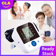 USB Upper Arm Blood Pressure Monitor Digital Audio Broadcast Portable Sphygmomanometer for Home Use