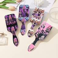 kpop Girl Group Element Pattern Printed Air Cushion Comb Massage Scalp Smooth Hair Hairdressing Styl