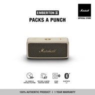 【Flash Sale】Marshall Emberton II Portable Wireless Bluetooth Speaker ลำโพงมาร์แชล ลำโพงบลูทูธเบสหนัก