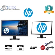 (GRADE A) HP 24'' INCH LCD HP V243 / LED SCREEN MONITOR / VGA / DVI PORT / FULL HD