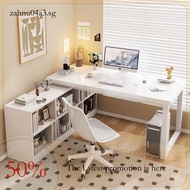 Desk Bookshelf Corner Integrated Desk Office Desk L-Shaped Desk Student Home Study Desk Computer Des