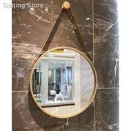 ❧▲◐🌸 POST IN 24 HRS🌸 40cm 50cm 60cm 80cm Aluminium Mirror Large Nordic Hanging Round Toilet / Room Cermin Besar