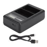 Sprcsg SEIVI EN EL3E Portable Camera Battery Charger Charging LCD Electric Quantity Display Dual Slo