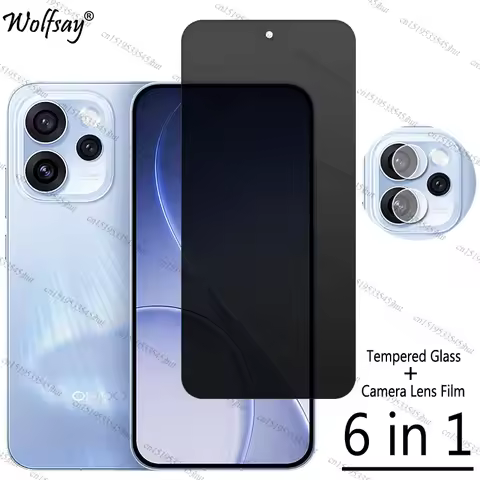 Privacy Screen Protector For Oppo Reno 15 Pro Anti-Spy Tempered Glass Oppo Reno 15 Pro Global Glass 