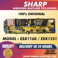 (100%ORIGINAL) ESX1168 ESX1221 SHARP WASHING MACHINE PCB BOARD (CONTROL BOARD ) PANEL BOARD
