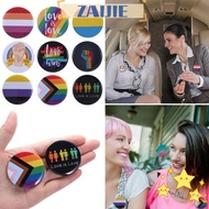ZAIJIEE LGBT Brooches Tinplate Pins Jewelry Accessories Lapel Gay Badge