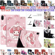 For Samsung Tab S10 Lite 5G SM-X400 X406B 10.9 inch 2025 Tab S10 FE 2025 S10FE 5G SM-X520 X526B Leat