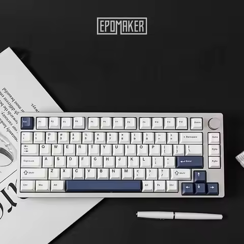 Epomaker P75 Mechanical Keyboard Aluminum Gate Customized Gaming E-Sports Concision Aluminum Rgb Thr