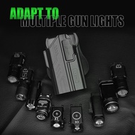 ซองพกนอก G17/G19 ติดไฟฉาย Cytac