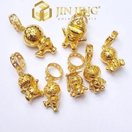 Pdr CHARM DORAEMON Gold 916 SMART JIN JING