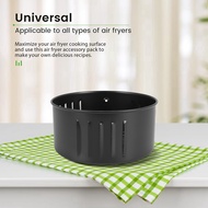 Well Made- Air Fryer Replacement Basket Non Stick Sturdy Roasting Cooking Stainless Steel Baking Tra