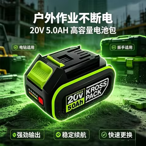 Original 20V 5.0Ah/6.0Ah/8.0Ah Battery for WORX Series Power ,Toolswith LED Indicator,for WU279.WU18