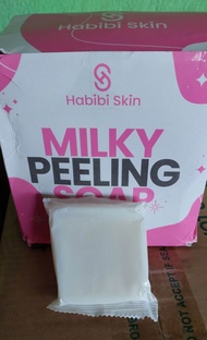 habibi milky peeling soap 50grams Body Care Cleansing Comfort Cleanser Skin Repair Skin Care Body Wa