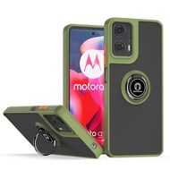 For Motorola Moto G04 G24 G34 Case Shockproof Armor Matte Hard PC Phone Case for Moto G14 G54 G84 Ma