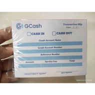 gcash transaction slip/ gcash cash in cash out form