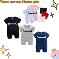 Romper Bayi CUSTOM Laki laki perempuan DTF Jumper bayi