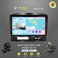 Q7 จอแอนดรอย 9 นิ้ว ใช้สำหรับ TOYOTA VIOS 03-06 จอติดรถยน  BT WIFI GPS 4G Apple Carplay