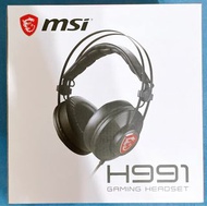 全新 MSI 微星 H991 電競 耳罩式耳機