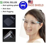 JOO HUAT Adult Kids Clear Protective Face Shield / Transparent Face Shield - Glasses + Mask Set