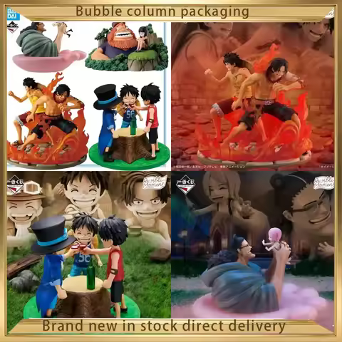 Bandai Spirits Ichiban Kuji Monkey D Luffy Portgas D Ace Sabo Bartholomew Kuma Jewelry Bonney Nico R