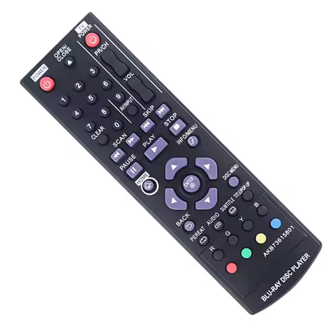 AKB73615801 Remote Control For L.G Blu-ray Disc DVD Player BP125 BP200 BP320 BD550 BD560 BD570 BD620
