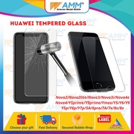 TEMPERED GLASS HUAWEI NOVA2/2lite/NOVA3/3i/NOVA4e/NOVA4/Y5prime/Y9prime/Ymax/Y5/Y6/Y9/Y5P/Y6P/Y7P/5A