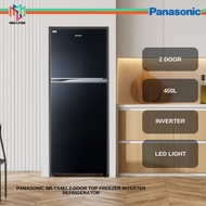 Panasonic NR-TX461CPKM 2-Door Top Freezer Refrigerator 450L Inverter Energy Saving Fridge - NRTX461C