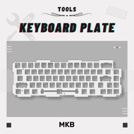 [READY STOCK] Custom Keyboard Plate for Mechanical Keyboard - PP - Carbon Fibre - Aluminium - POM - 