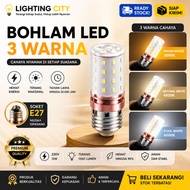 E27 Corn LED Bulb 3 Colors 220V E27 Bulb Holder LED Light Bulb