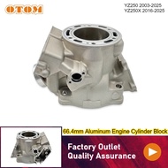 For YAMAHA 2003-2025 Motorcycle Engine Cylinder Block 66.4mm Bore Aluminum Cylinder Barrel YZ250 YZ2