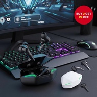 X15 Pro Black Earbuds TWS Wireless Gaming Headset with Bluetooth Microphone, Noise Cancelling, HiFi 