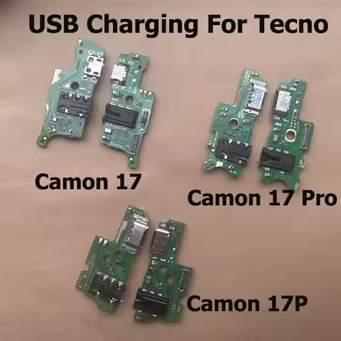 Charging Port Flex Cable For Tecno Camon 17 Pro USB Charging Dock Connector Charger Board CG8 CG8h C