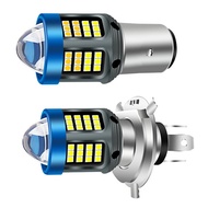 ishowmall.my❤️Motorcycle LED Headlight Bulb 12-80V H4 H6/BA20D Motorcycle Headlight accessory