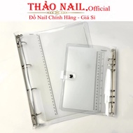 Large size paint sample display book, small size paint sample display book, nail sample display book