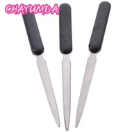 CHAYUMDA 3 Pieces Letter Opener Letter Opener, 3 Pieces Stainless Steel Open Letter, Handle Grip Hum
