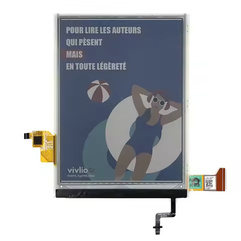 EC060KC1 e-ink Screen for PocketBook Verse pro color 6" with touch backlight repair and replacement.