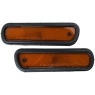 (1 Pair) Stanley Rear Side Marker Lamp Car Bumper Reflector Light Honda Accord SM4 SV4 Civic EG EK S