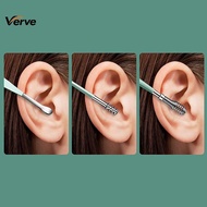 [Verve] 6 Pcs Ear Cleaner Kits Earpi Stis Earwax Remover Ear Pi Cleaning Ear Cleanser Spoon Earpi Be