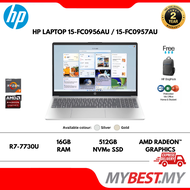 HP Laptop 15-fc0956au / 15-fc0957au (AMD Ryzen 7 16GB RAM 512 GB SSD AMD Radeon Graphics)