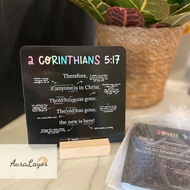 [AuraLayor] 50 Scripture Cards A ped Bible Verse For Every Week Of The Year Bible Memory Verse Cards