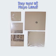 Square COAT 35X35 cm SILVER cake mat (3 PCS) plywood cake board square 35 SILVER board 35x35cm