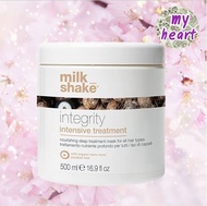 Milk Shake Integrity Intensive Treatment 500 ml ทรีทเม้น สำหรับผมแห้งเสีย บำรุงเส้นผม ลดการชี้ฟู ให้