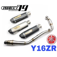 Project79 Exhaust Y16ZR Project79 Muffler Ekzos Motor Accessories Radiator Cover Manifold Stainless 