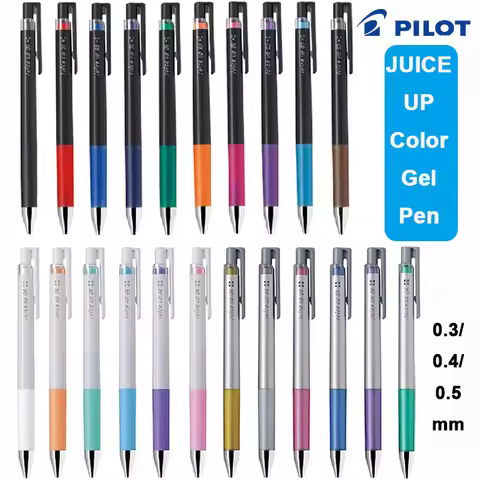 PILOT Colored Gel Ink Ballpoint Pen Juice Up 0.3/0.4/0.5 ST Nib No Smudge Effortless Writing Rollerb