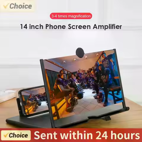 8/14 Inch 3D Screen Amplifier Mobile Phone Screen Video Magnifier for Smartphone Enlarged Screen Pho