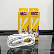 V-GEN VCB-65 Data Cable Type-C To Type-C SUPER SPEED 65W 100cm Type C Cable