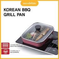 KOREAN BBQ Grill Plate Non-Stick Barbeque Pan