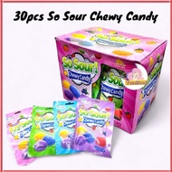 30pcs Sanwa So Sour Chewy Candy very Sour Candy
